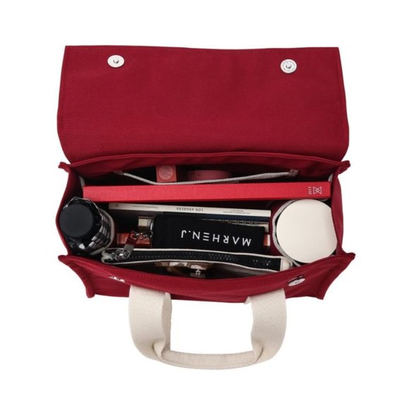 NWT Marhen J Roy Mini Canvas Tote Bag - Picture 4 of 9